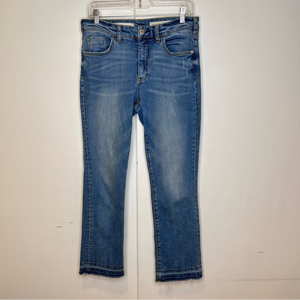 Pilcro & the Letterpress High-Rise Flare Jeans